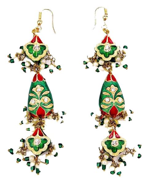 Indian Fashion - Lac Costume Jewellery Earrings - Pictures 4 - Fashion ...