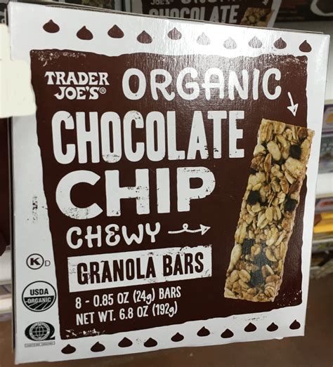 Trader Joe's Granola Bars, Organic Chocolate Chip - Trader Joe's Reviews