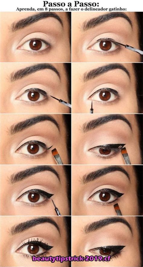 10 Einfache Schritt Für Schritt Eyeliner Tutorials Für Anfänger – Make Up Tutorials - #anfan ...