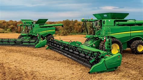 John Deere Combine Harvester S Series Overview