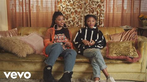 Chloe x Halle - "Grown," "The Kids Are Alright" & "Warrior" (Behind The ... | Chloe x halle ...