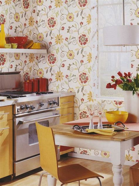 Kitchen Wallpaper Ideas (Country and Modern Kitchen Wallpaper) | Papier ...