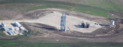 launch - What is this structure at the SpaceX McGregor, TX test site ...