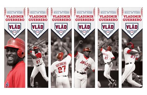 Vladimir Guerrero Hall of Fame Collateral on Behance