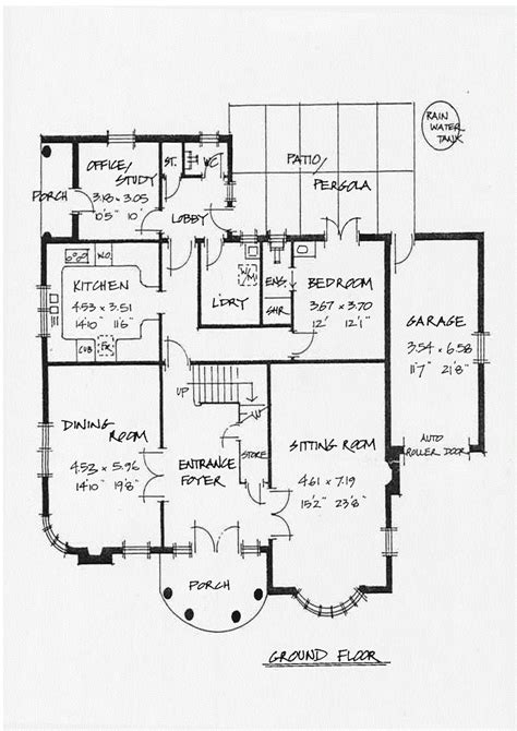 art deco floor plan house in adelaide | Floor plans, Art deco floor ...