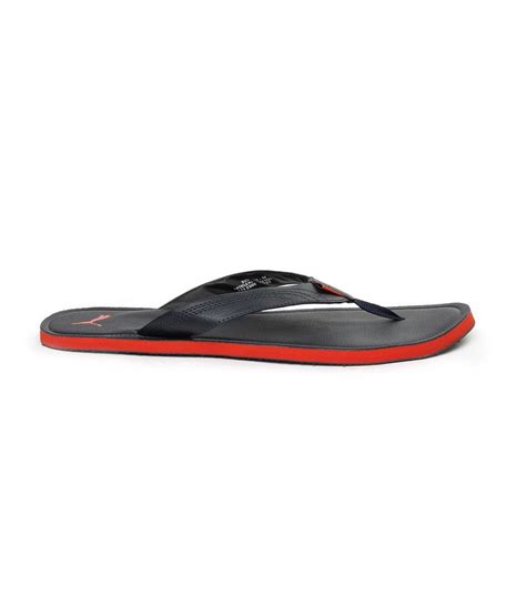 Puma Black Slippers & Flip Flops Price in India- Buy Puma Black ...