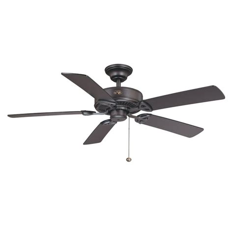 Hampton Bay Farmington 52-inch Indoor Natural Iron Ceiling Fan | The ...