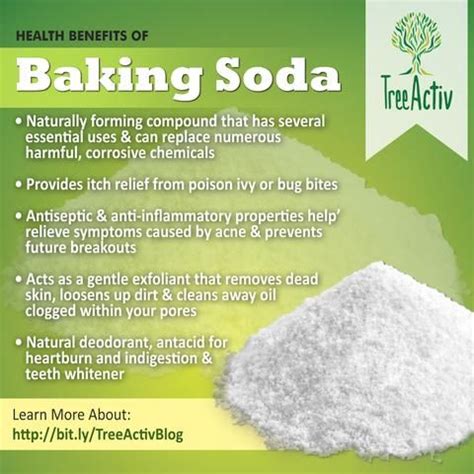 Health benefits of Baking Soda | Baking soda benefits, Baking soda ...