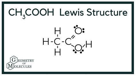 Lewis Dot Structure Of Acetic Acid