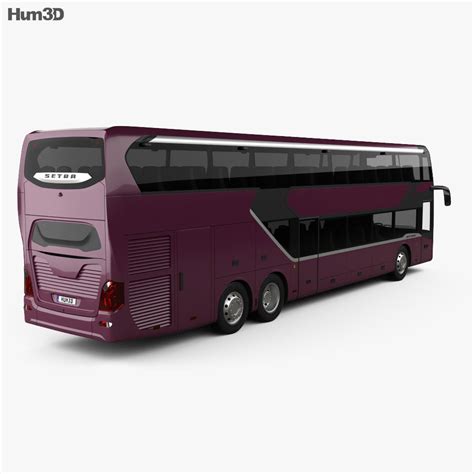 Setra S 531 DT bus 2018 3D model - Vehicles on Hum3D