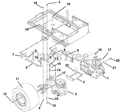 Ariens Zero Turn Mower Parts Diagram