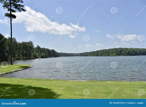 Lake and Scenic Picnic Area Stock Photo - Image of family, backcountry ...