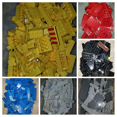 Lego 8 Lbs of Sorted Lego Parts by Color, very clean. All from smoke ...