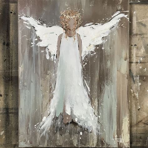 By Anita Felix | Angel art, Angel painting, Art painting