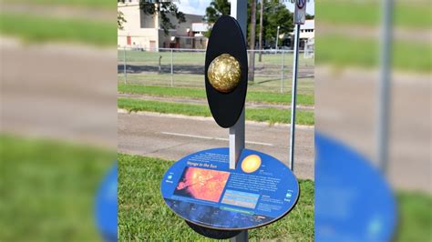 Scale model solar system launches at 1st Ave. Walking Trail