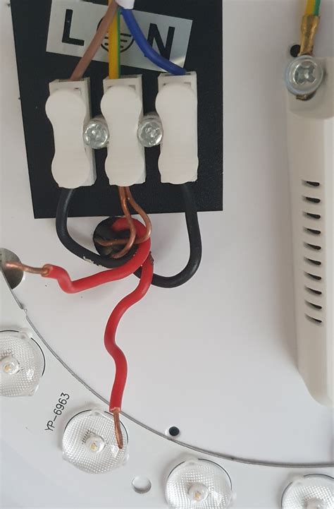 Changing light fitting with red/black uk wiring - Home Improvement Stack Exchange