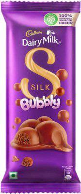 Cadbury Dairy Milk Silk Bubbly Chocolate Bars (120 g) | Dealsmagnet.com