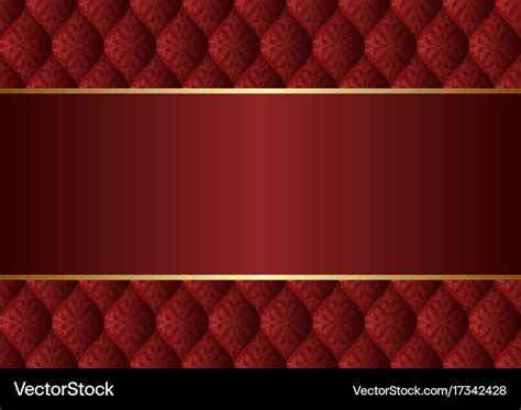 Maroon background with decorative pattern Vector Image