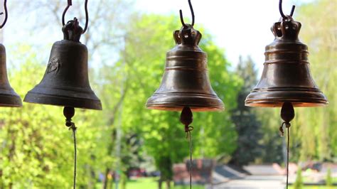 Church bells close up 14219486 Stock Video at Vecteezy