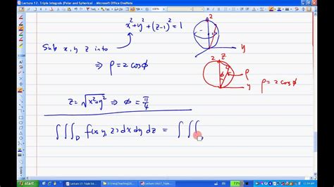 Triple Integral Spherical Coordinates - gawerpersian