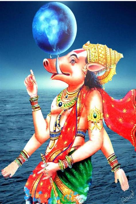 Varaha Avatara of Lord Vishnu - HinduPad