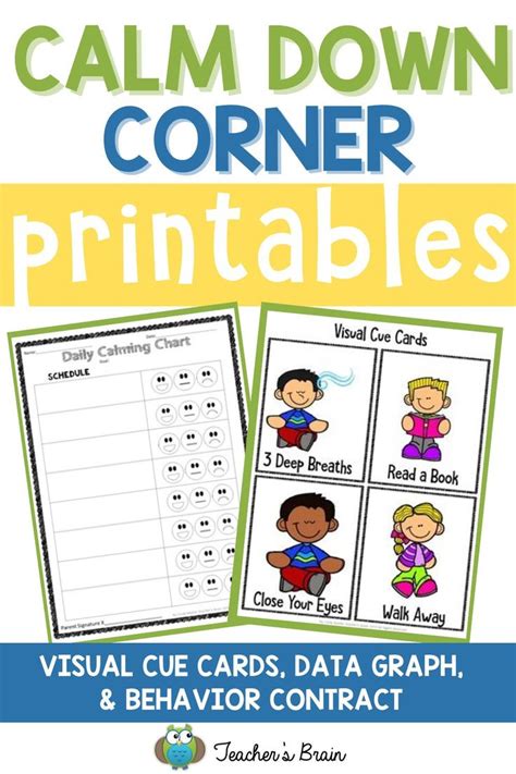 Calm Down Corner Printables | Identifying Feelings | Posters | KIT | Strategies | Social ...