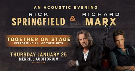 Win Tickets to See Rick Springfield and Richard Marx! - 107.5 Frank