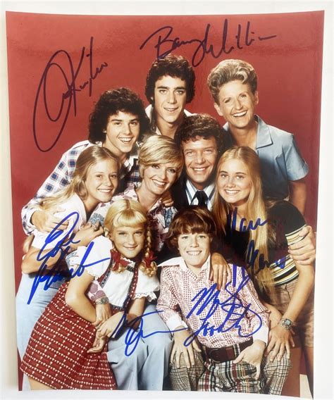 The Brady Bunch cast signed photo | EstateSales.org