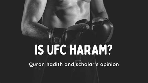 Is UFC Haram? Quran hadith and scholars opinion | HARAMQ