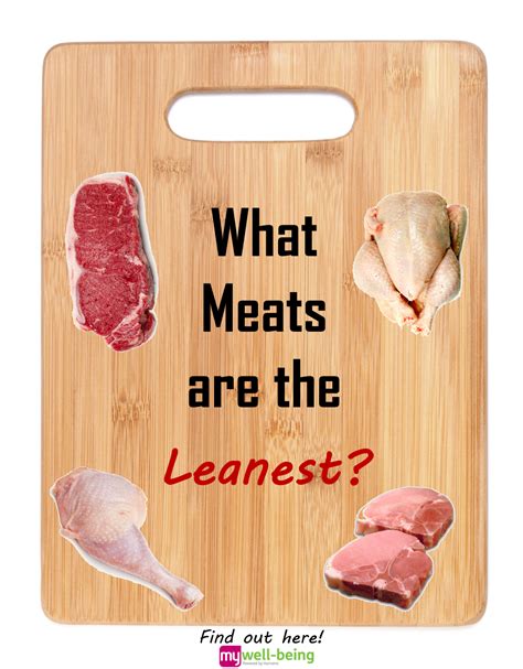 Are you cooking with the right lean #meats? Learn about what meats are ...