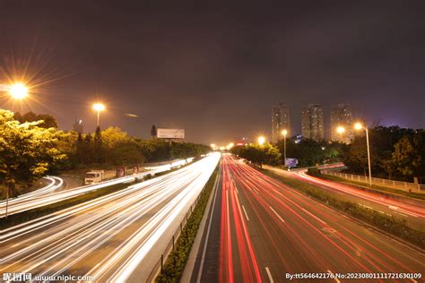 深圳车水马龙夜景摄影图__其他_旅游摄影_摄影图库_昵图网