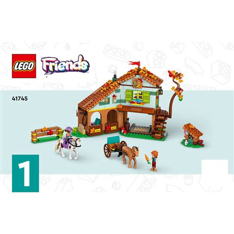 LEGO Autumn's Horse Stable Set 41745 Instructions | Brick Owl - LEGO Marketplace