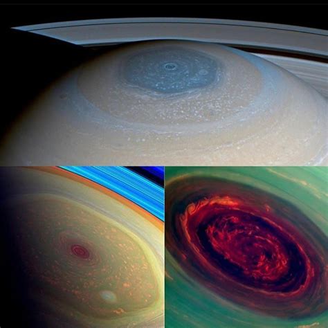 Saturn's North Pole : r/spaceporn