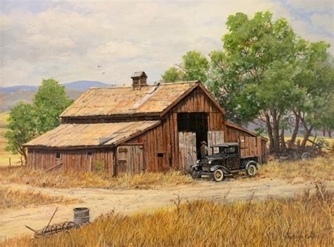 Checking the Old Barn by Barbara Conley – Petroglyphe Gallery