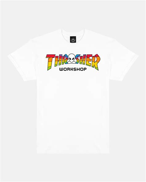 SPECTRUM - TSHIRT - WHITE – Thrasher Magazine