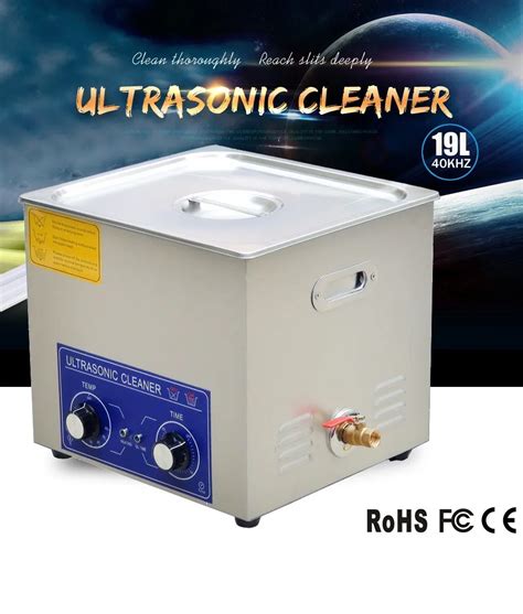 19L homemade ultrasonic cleaner solution for parts washing like carb ...