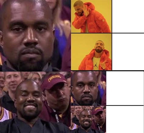 Kanye Meme Template