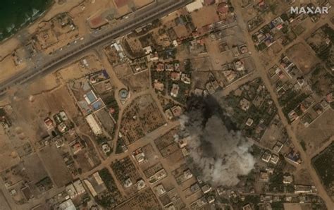 Satellite images show Gaza devastation after Israeli retaliates against Hamas terror attack