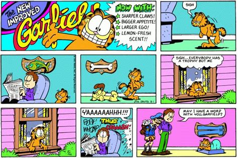 Garfield comic strip written by Jim Davis found on Garfield.com ...