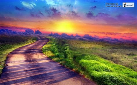 Beautiful Summer Scenery Wallpaper - WallpaperSafari