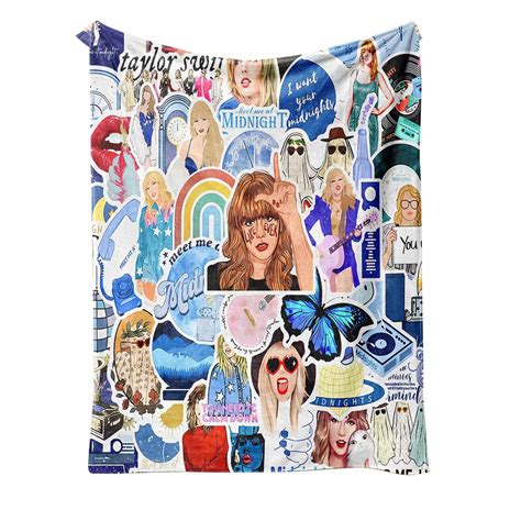 Taylor Swift the Eras Tour Support, Taylor Swift Blanket, Taylor Swift Gifts, Singers Throw ...