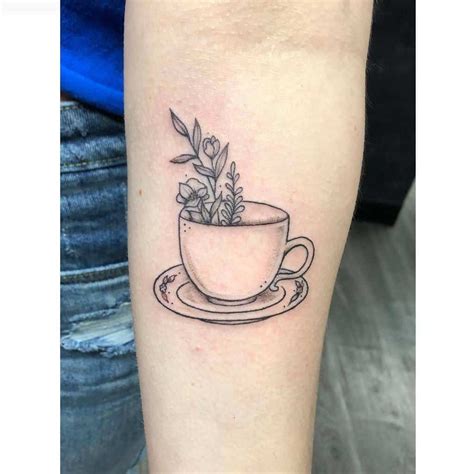 77 Awesome Teacup Tattoo Ideas [2024 Inspiration Guide] | Teacup tattoo, Tea tattoo, Coffee tattoos