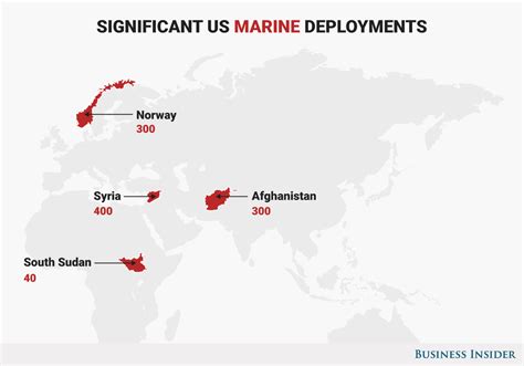 Major hotspots where the US military is deployed - Business Insider