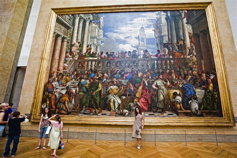 The Wedding at Cana [The Largest Painting in the Louvre, Paris] - a ...