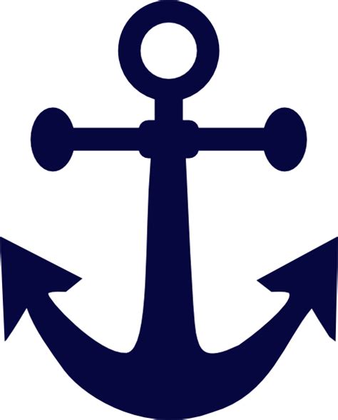 Anchor Navy Blue Clip Art at Clker.com - vector clip art online, royalty free & public domain