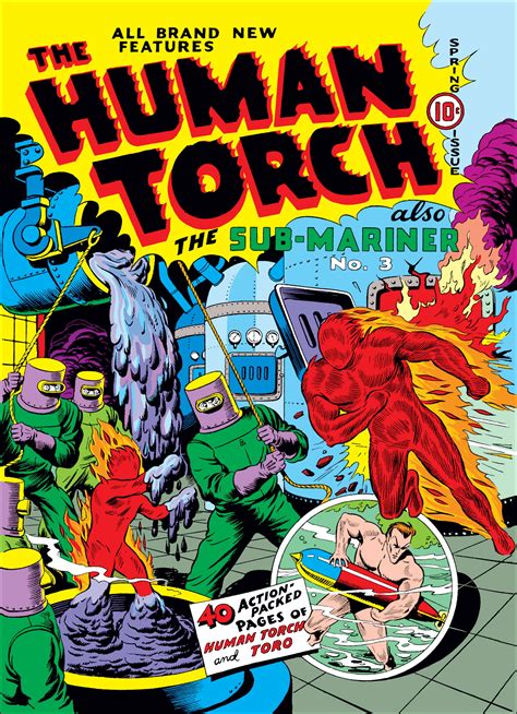 Human Torch (1940) #4 | Comics | Marvel.com