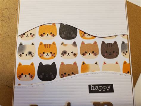 Handmade Birthday Card for Cat Lover. Unisex. For Her. For | Etsy