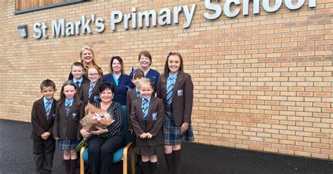 St Mark's Primary School in Hamilton say fond farewell to cleaning supervisor Frances Haggarty ...