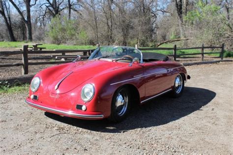 1957 Porsche 356 Speedster Carrera GT GS Replicar - Classic Porsche 356 ...