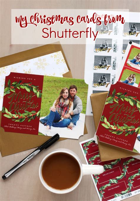 PitterAndGlink: My Personalized Photo Christmas Cards from Shutterfly